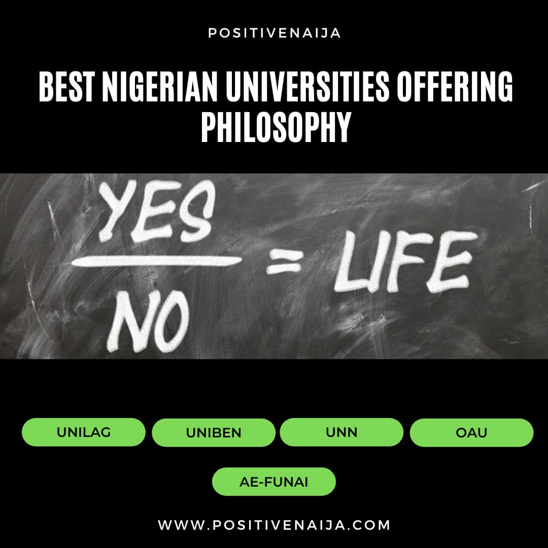 Best Nigerian Universities Offering Philosophy - PositiveNaija