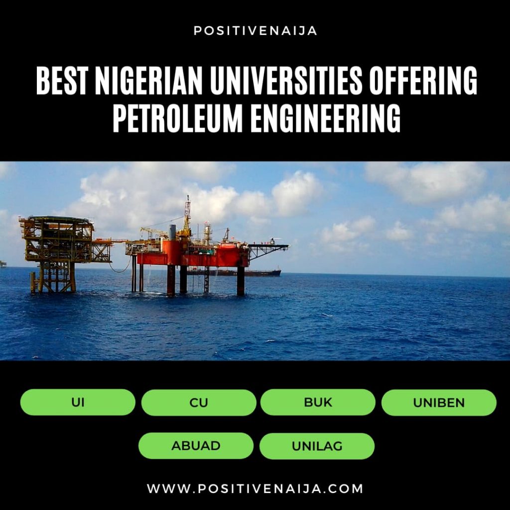 Best Nigerian Universities Offering Petroleum Engineering - PositiveNaija