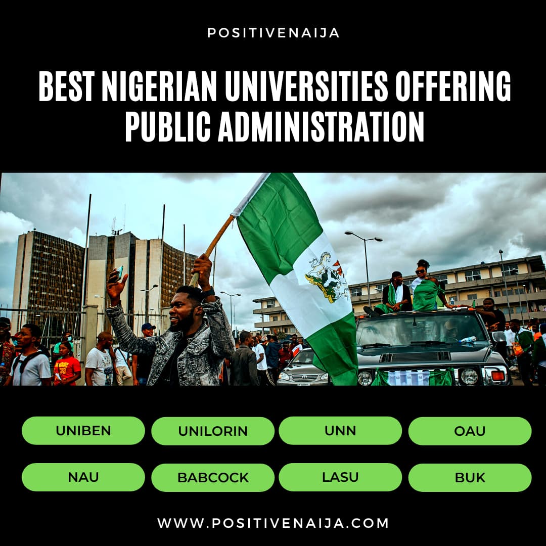 Best Nigerian Universities Offering Public Administration - PositiveNaija